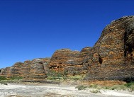 世界遺産パーヌルル国立公園のバングルバングル山脈